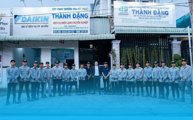Thành Đặng – Dịch vụ Điện Lạnh Uy Tín Tại Cần Thơ chuyên cung cấp: Thi công lắp đặt hệ thống máy lạnh công trình Vệ sinh máy lạnh Sửa máy lạnh – tháo lắp máy lạnh Sửa tủ lạnh tại nhà Sửa máy giặt – vệ sinh máy giặt Liên hệ ngay để được hỗ trợ nhanh chóng: Website: thanhdang.com Fanpage: Thành Đặng Điện Lạnh Cần Thơ Hotline: 0888 339 779 Maps: Điện Lạnh Cần Thơ ——————————————— ĐIỆN LẠNH THÀNH ĐẶNG – GIẢI PHÁP ĐIỆN LẠNH SỐ 1 TẠI CẦN THƠ