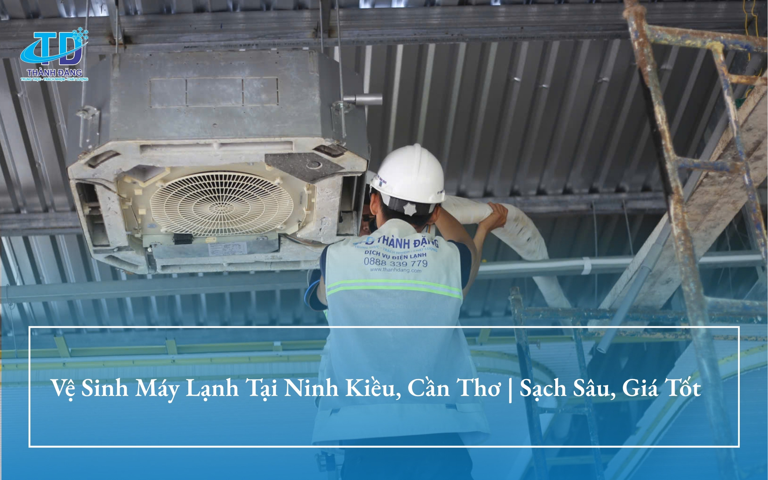 Vệ Sinh Máy Lạnh Sạch Sâu Tại Nhà - Quận Ninh Kiều