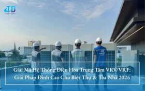 Giải Mã Hệ Thống Điều Hòa Trung Tâm VRV/VRF: Giải Pháp Đỉnh Cao Cho Biệt Thự & Tòa Nhà 2026